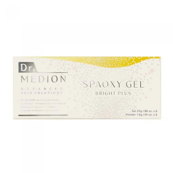 Освітлююча гелева маска СО2 Dr.Medion SPAOXY GEL BRIGHT PLUS, 6 шт - Фото 1
