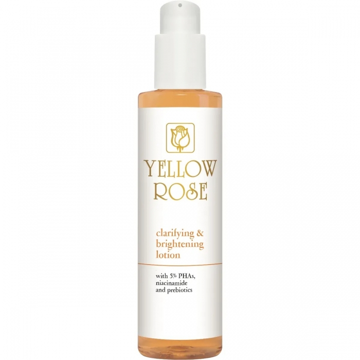 Очищающий лосьон с пребиотиками и кислотами PHA Yellow Rose Clarifying and Brightening Lotion, 200 мл
