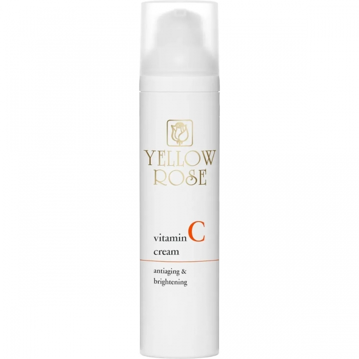 Освітлювальний антивіковий ліпосомальний крем з вітаміном C Yellow Rose Vitamin C Face Cream, 100 мл