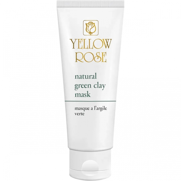 Очищувальна детокс-маска із зеленою глиною для жирної шкіри Yellow Rose Natural Green Clay Mask, 50 мл - Фото 2