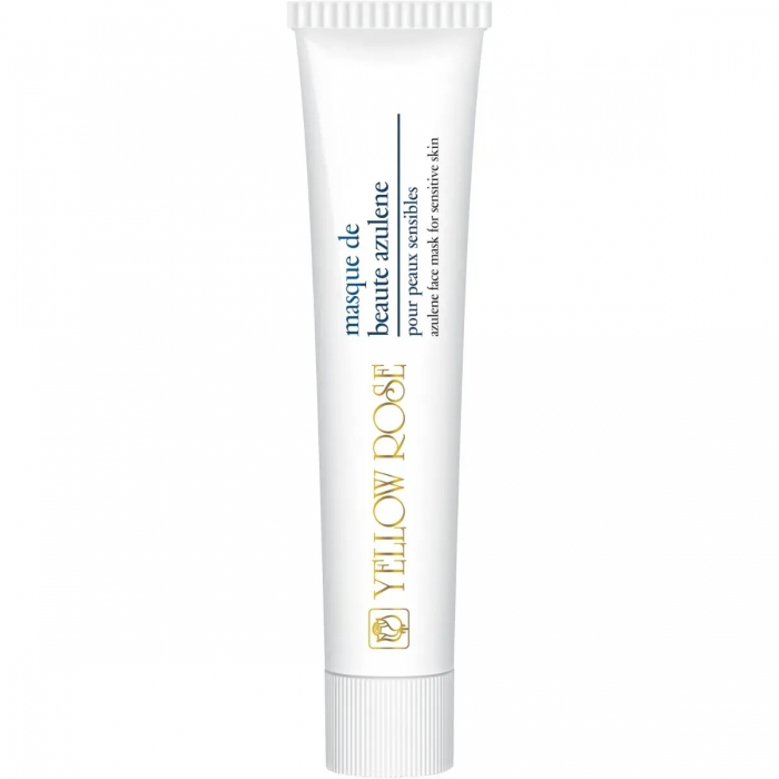 Зволожуюча заспокійлива маска з азуленом для чутливої шкіри Yellow Rose Masque de Beaute Azulene, 50 мл - Фото 1