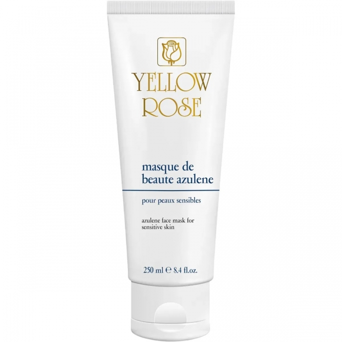 Зволожуюча заспокійлива маска з азуленом для чутливої шкіри Yellow Rose Masque de Beaute Azulene, 50 мл - Фото 2