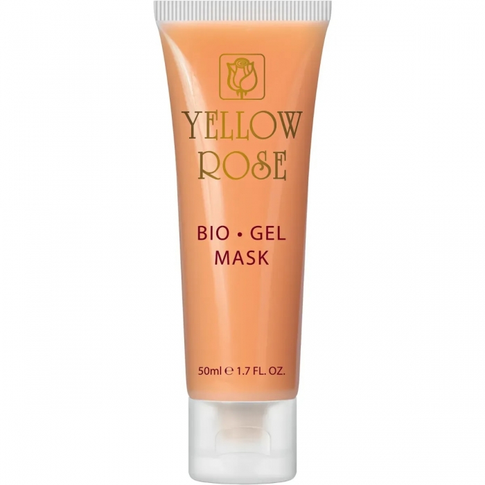 Зволожувальна заспокійлива біогелева маска для всіх типів шкіри Yellow Rose Bio-Gel Mask, 50 мл - Фото 1