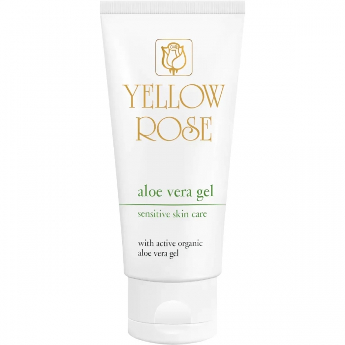 Зволожувальний заспокійливий гель для чутливої шкіри Yellow Rose Aloe Vera Gel, 150 мл - Фото 1