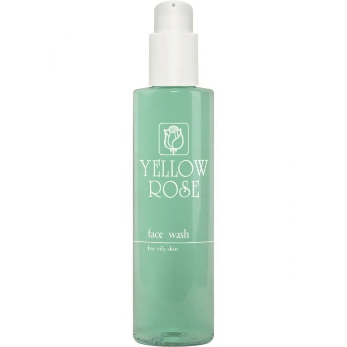 Очищающий себорегулирующий гель для жирной кожи Yellow Rose Face Wash for Oily Skin, 200 мл - Фото 1