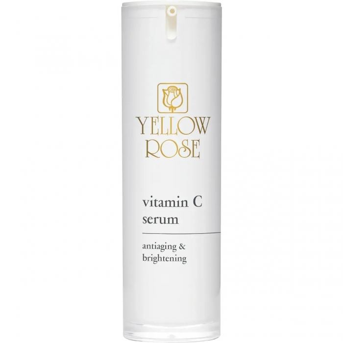 Осветляющая антиоксидантная сыворотка с витамином C Yellow Rose Vitamin C Face Serum, 30 мл - Фото 1