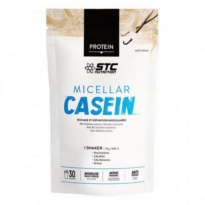 Протеїн Міцелярний Казеїн Ваніль STC Nutrition MICELLAR CASEIN VANILLE, 750 г