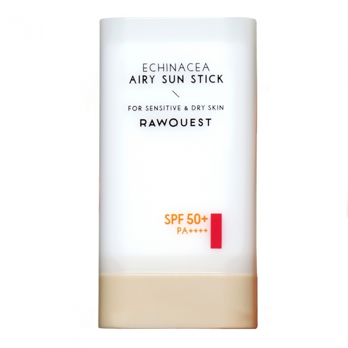 Солнцезащитный сток с эхинацеей Rawquest Echinacea Airy Sun Stick SPF50, 19 г