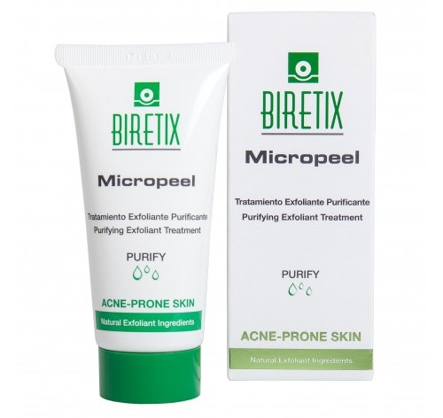 Очищаючий скраб-ексфоліант для шкіри з акне Cantabria Biretix Micropeel, 50 мл