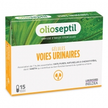 Комплекс Мочевыводящие пути Поддержка почек и мочеотделения Olioseptil VOIES URINAIRES, 15 капсул - Фото №1