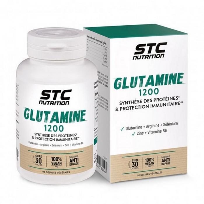 Комплекс Глютамин 1200 STC Nutrition GLUTAMINE 1200, 90 капсул