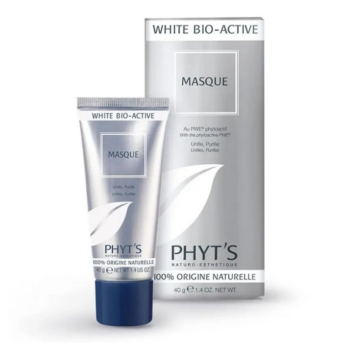 Маска для зменшення пігментації та відновлення природного сяйва PHYT'S White Bio-Active Masque, 40 мл