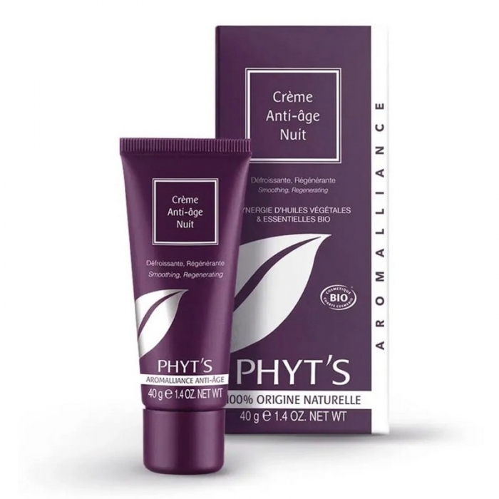 Поживний нічний крем проти вікових змін PHYT'S Crème Anti-Age Nuit, 40 мл