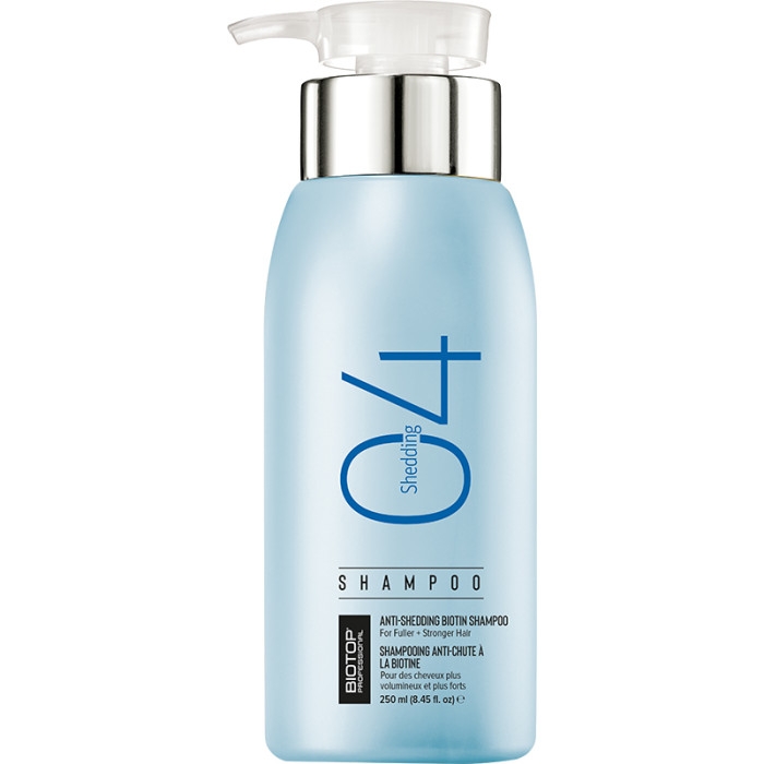 Шампунь проти випадіння волосся BIOTOP 04 Shedding Biotin Shampoo, 250 мл