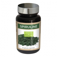 Спіруліна Для підтримки тонусу та бадьорості Nutriexpert SPIRULINE, 60 капсул - Фото №1