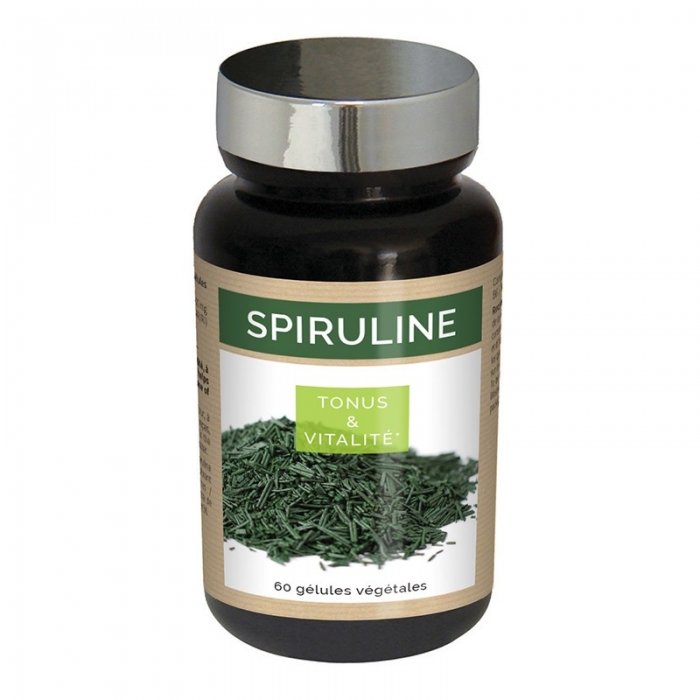 Спіруліна Для підтримки тонусу та бадьорості Nutriexpert SPIRULINE, 60 капсул