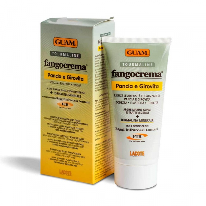 Фанго-крем для живота і талії з розігріваючою дією Guam Fir Fangocrema Pancia e Girovita Tourmaline, 150 мл