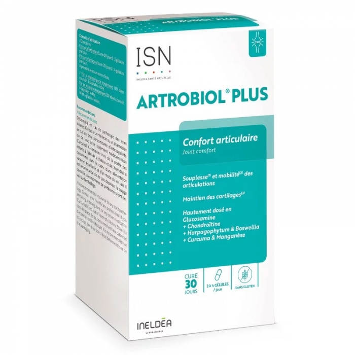 Артробіол Плюс Рухливість та здоров'я суглобів ISN ARTROBIOL PLUS, 120 капсул