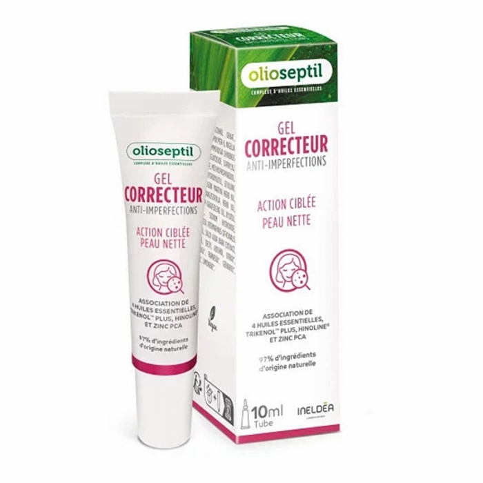 Гель-коректор для боротьби з недоліками шкіри обличчя Olioseptil GEL ANTI IMPERFECTIONS, 10 мл
