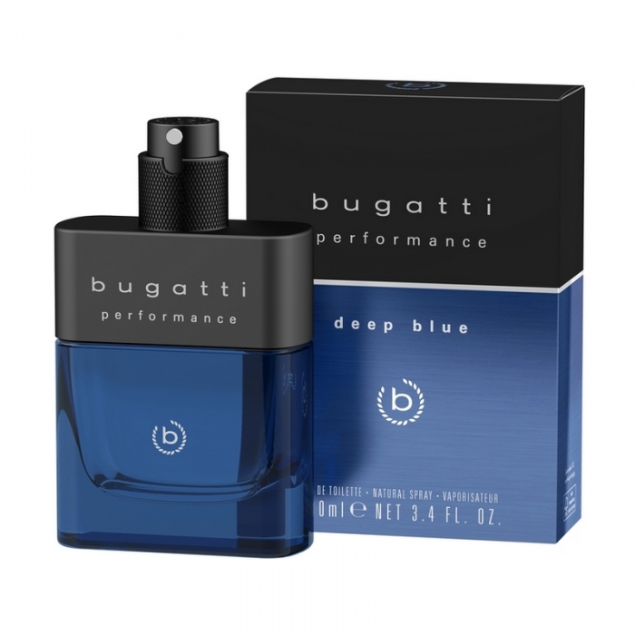 Туалетна вода для чоловіків Bugatti Performance Deep Blue, 100 мл