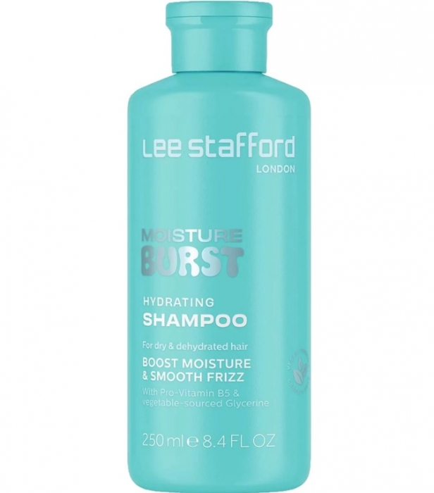 Интенсивный увлажняющий безсульфатный шампунь Lee Stafford Moisture Burst Hydrating Shampoo, 250 ml