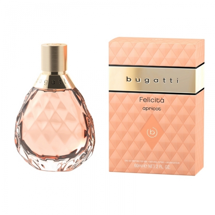 Парфумована вода для жінок Bugatti Felicita Apricot, 60 мл