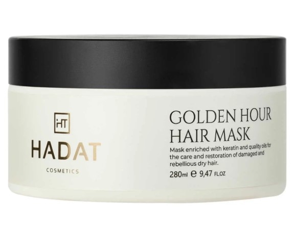 Інтенсивно відновлювальна маска Hadat Golden Hour Hair Mask, 280 мл