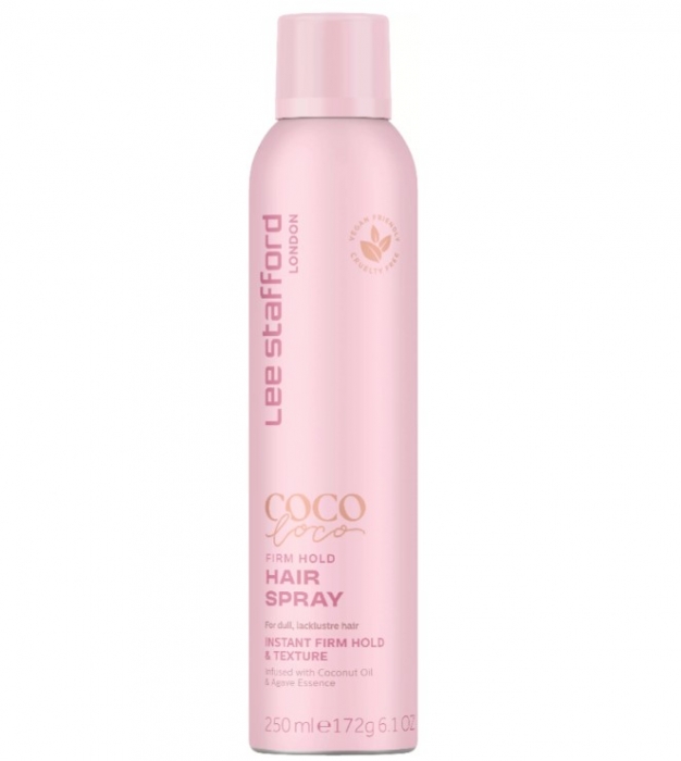 Фиксирующий спрей для волос Lee Stafford Coco Loco Firm Hold Hairspray, 250 ml - Фото 1