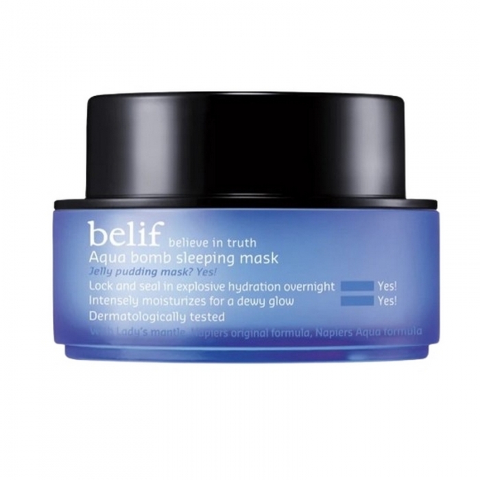 Восстанавливающая ночная гель-маска для лица Belif Aqua Bomb Sleeping Mask, 75 мл