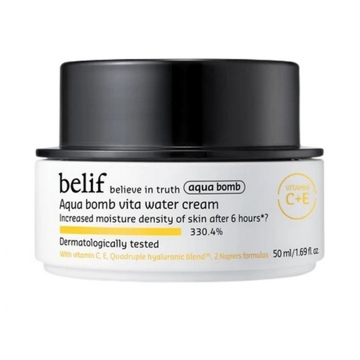 Антиоксидантный крем с витаминами С+Е Belif Aqua Bomb Vita Water Cream, 50 мл