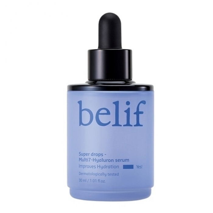 Зволожувальна сироватка з гіалуроновою кислотою Belif Super Drops Multi-7 Hyaluronic Hydrating Serum, 30 мл