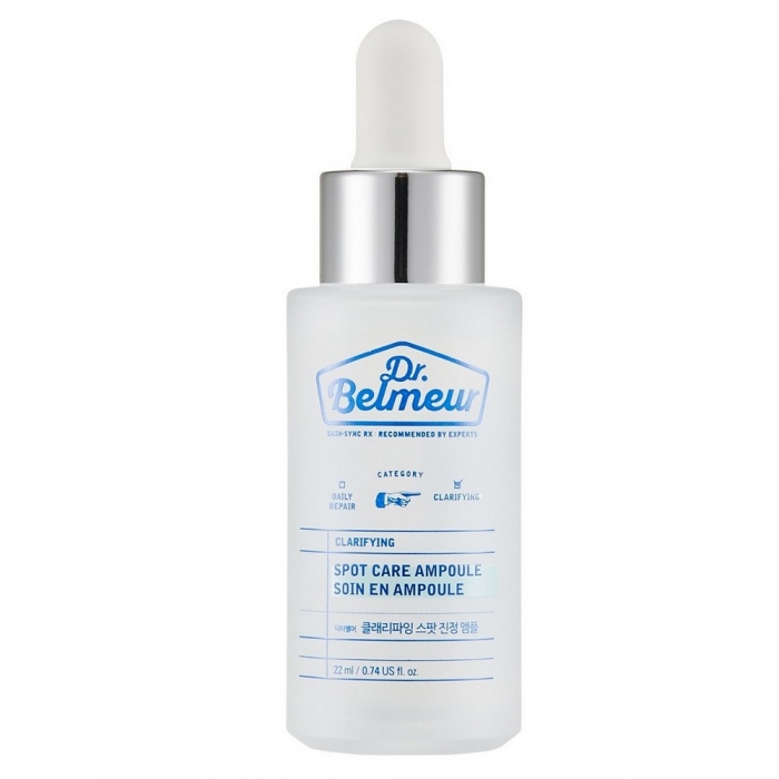Успокаивающая ампульная сыворотка с центеллой Dr.Belmeur Spot Calming Ampoule, 22 мл