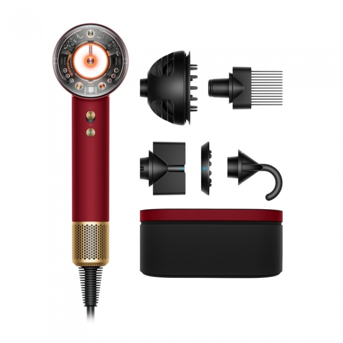 Фен Dyson Supersonic Nural Velvet Red/Gold