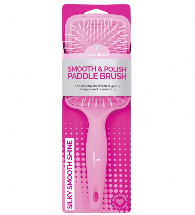 Масажна щітка для волосся Lee Stafford Smooth & Polish Paddle Brush - Фото 2