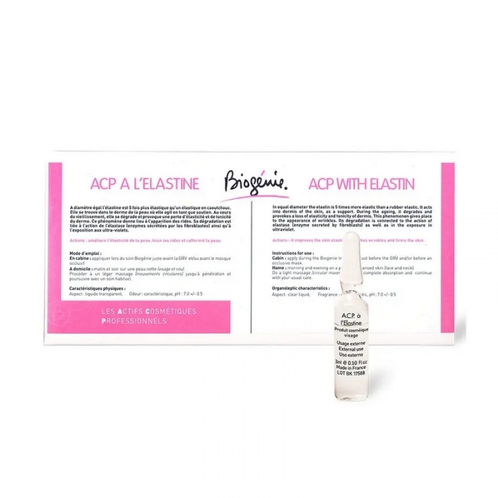 Ампули з морським еластином Biogenie A.C.P. Elastine, 10х3 мл