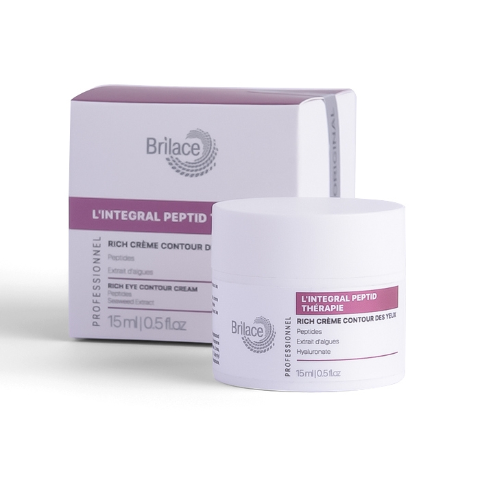 Интенсивный крем для век с пептидами Brilace Rich Eye Contour Cream, 15 мл
