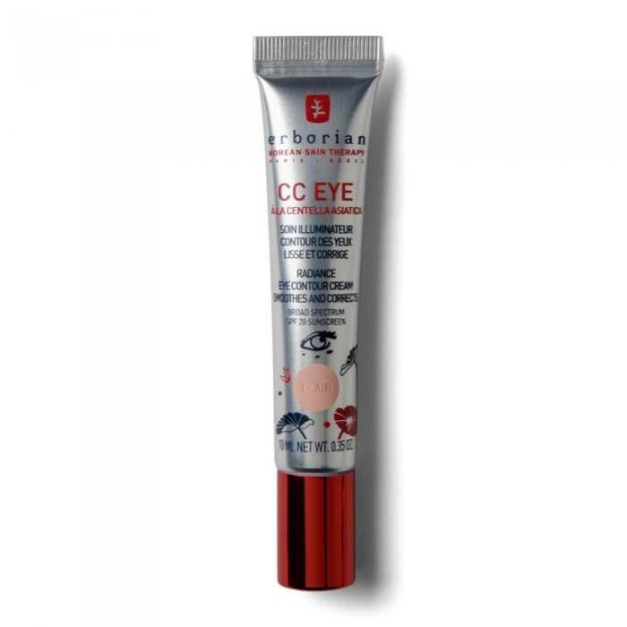 СС коригуючий крем для шкіри навколо очей (світлий) Erborian Finish CC Eye Cream, 10 мл - Фото 1