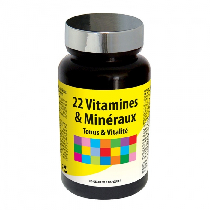 22 витамина и минерала Nutriexpert 22 VITAMINES & MINERAUX, 60 капсул