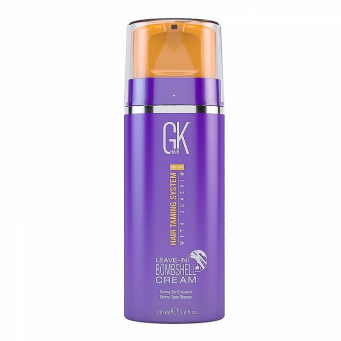 Незмивний крем-кондиціонер для блонду GKhair Leave-in Bombshell Cream, 100 мл