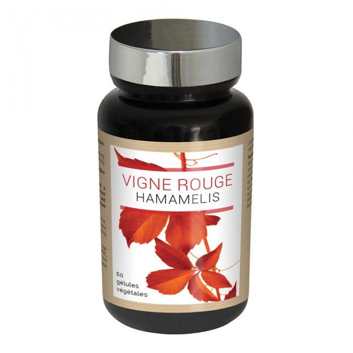 Красная лоза и Гамамелис Венозная недостаточность Nutriexpert VIGNE ROUGE HAMMAMELIS, 60 капсул