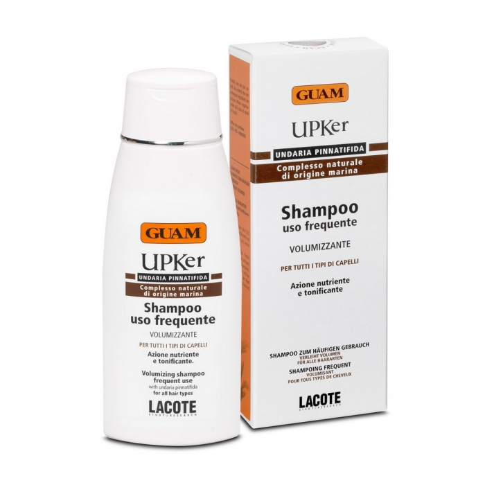 Шампунь для волос для частого использования Guam Upker Shampoo Uso Frequente Volumizzante, 200 мл