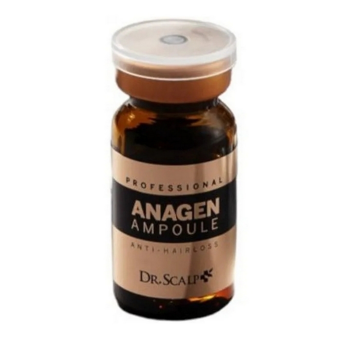 Ампулы против выпадения волос на основе пептидов Dr.Scalp Anagen Ampoule, 10х7 мл - Фото 1