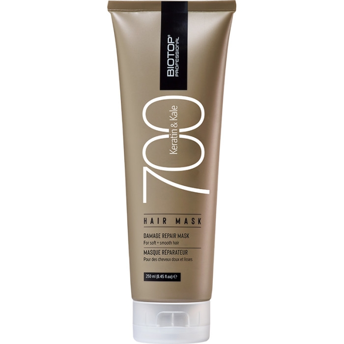 Маска для волосся BIOTOP 700 Keratin & Kale Hair Mask, 250 мл - Фото 1