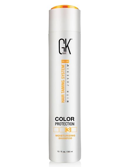 Зволожуючий шампунь захист кольору GKhair Global Keratin Moisturizing Shampoo Color Protection, 300 мл