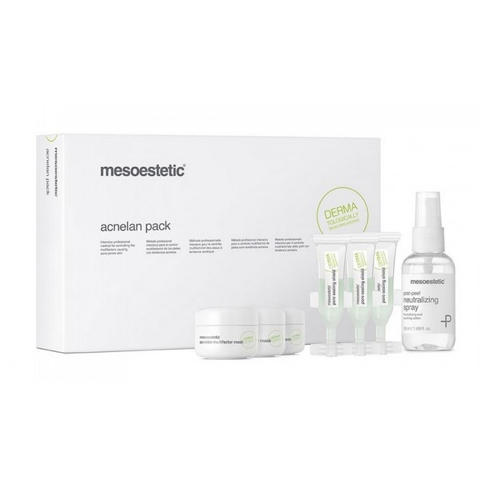 Професійний набір «Акнелан» Mesoestetic Acnelan Acne Solution Pack