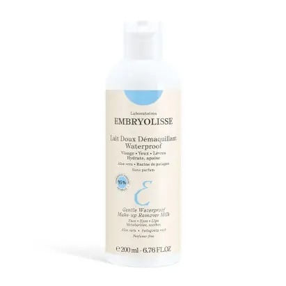 Нежное молочко для удаления водостойкого макияжа 4 в 1 Embryolisse Gentle WP Make Up Remover Milk
