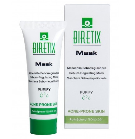 Себорегулирующая маска для кожи с акне Cantabria Biretix Mask, 25 мл