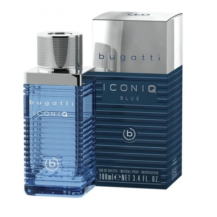 Туалетная вода для мужчин Bugatti Iconiq Blue, 100 мл
