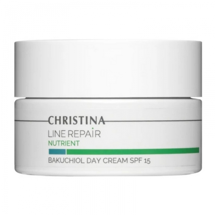 Денний крем з бакучіолом Christina Line Repair Nutrient Bakuchiol Day Cream SPF15, 50 мл