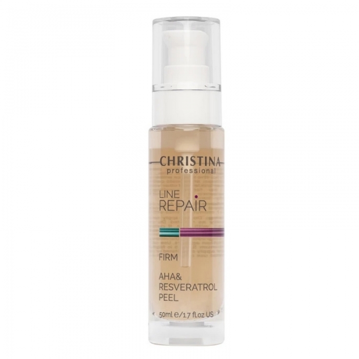 Пилинг с AHA-кислотами и ресвератролом Christina Line Repair Firm AHA&Resveratrol Peel, 50 мл